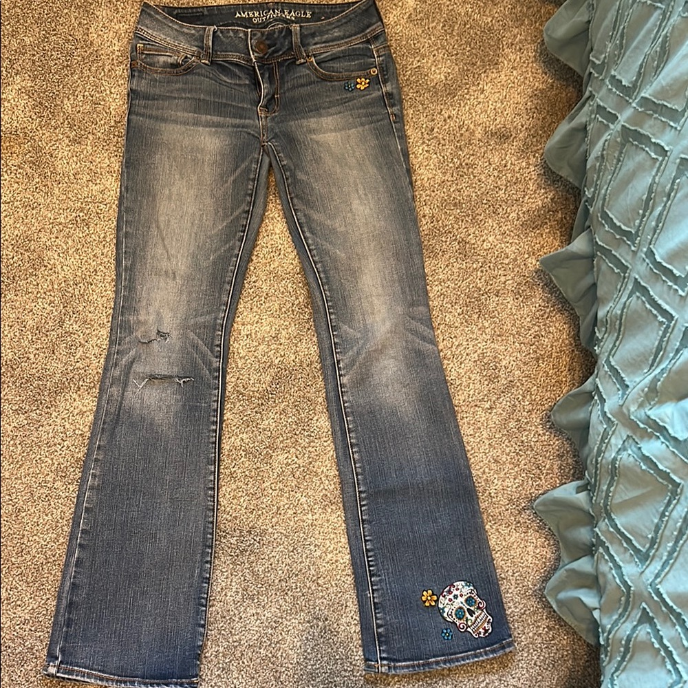 American Eagle Outfitters Women's Blue Jeans